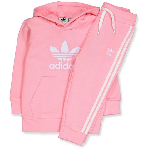 pink adidas sweatsuit.